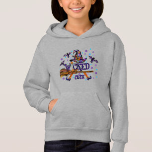 Halloween Cute Wicked Witch Hoodie