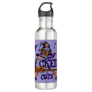 Halloween Cute Wicked Witch Stainless Steel Water Bottle