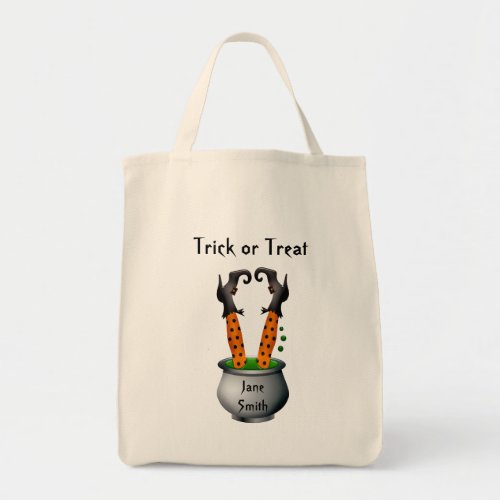 Halloween cute witch loot bag trick or treat