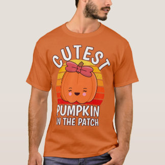 Halloween Cutest Pumpkin in the Patch  T-Shirt