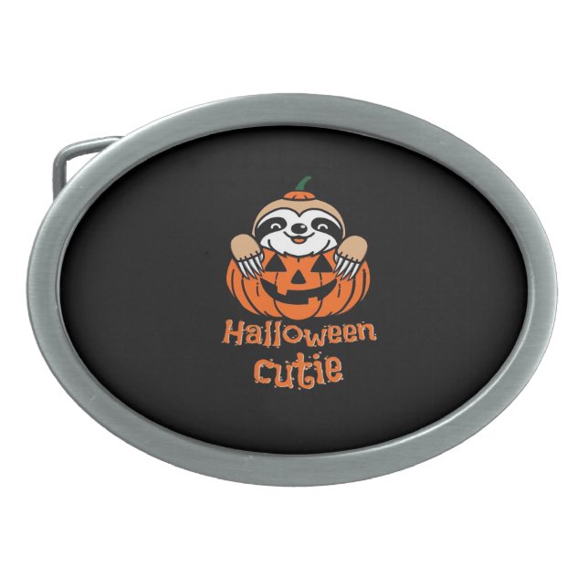 Halloween cutie sloth Essential T-Shirt Belt Buckle (Front)