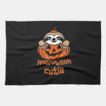 Halloween cutie sloth Essential T-Shirt Kitchen Towel
