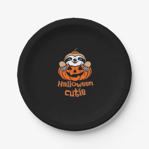 Halloween cutie sloth Essential T-Shirt Paper Plates