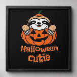 Halloween cutie sloth Essential T-Shirt Peel And Stick Photo Tile
