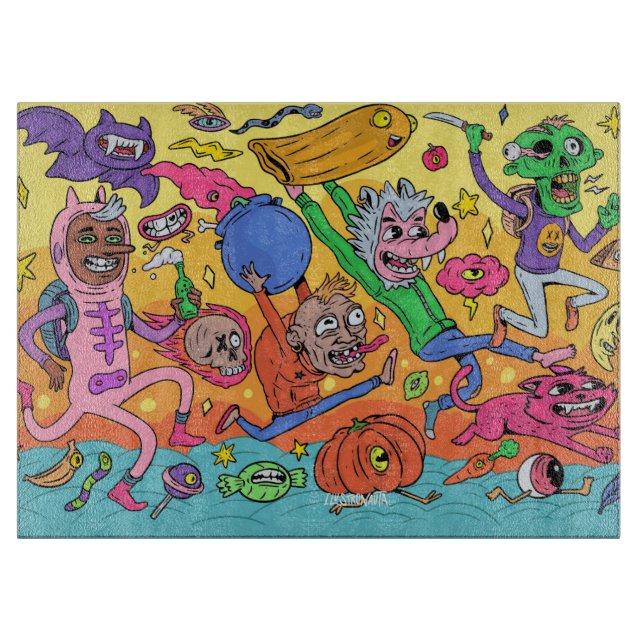 Halloween Cutting Board (Front)