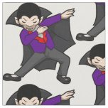 halloween dabbing dracula vampire fabric