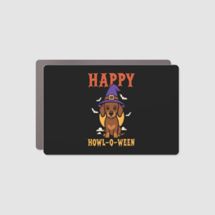 Halloween Dachshund Dog Car Magnet
