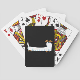 Halloween Dachshund Poker Cards