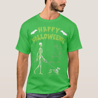 Halloween Dachshund Shirt - Happy Halloweenie 