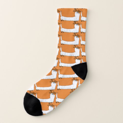 Halloween Dachshund Socks