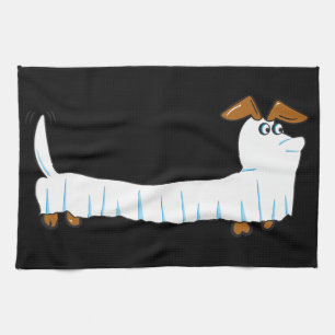 Halloween Dachshund Towel
