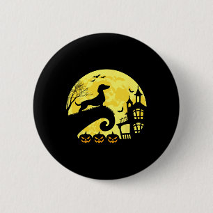 Halloween Dachshund Weenie Wiener Moonshine Sausag Button