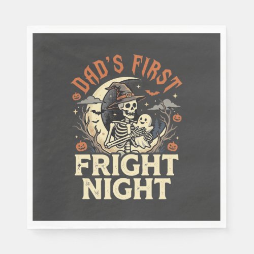 Halloween Dad First Fright Night Napkins