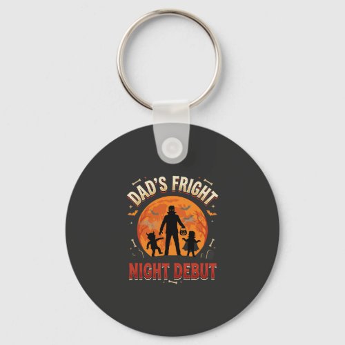 Halloween Dad Fright Night Keychain