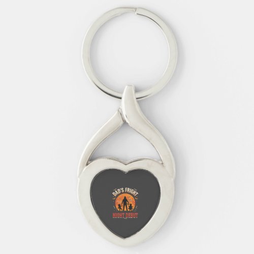 Halloween Dad Fright Night Keychain