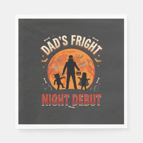 Halloween Dad Fright Night Napkins