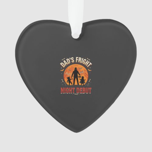 Halloween Dad Fright Night Ornament