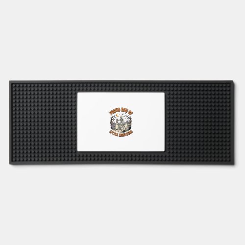 Halloween Dad Little Monsters Night Bar Mat