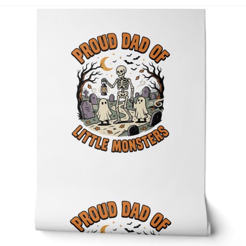 Halloween Dad Little Monsters Night Wallpaper