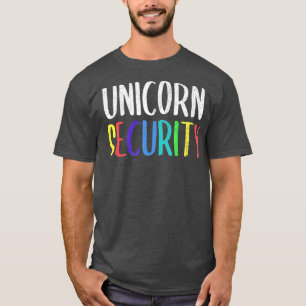 Halloween Dad Mom Daughter Adult Costume Unicorn T-Shirt