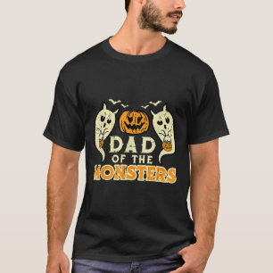 Halloween Dad Of Monsters Funny Family Costume Pap T-Shirt