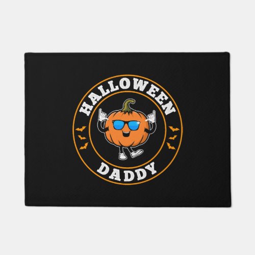 Halloween Daddy Pumpkin Halloween Dad Halloween Doormat