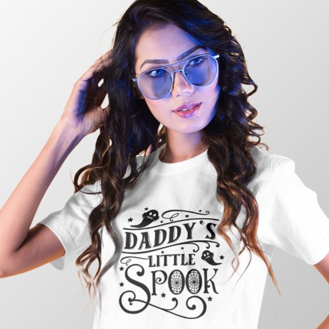 HALLOWEEN DADDY'S LITTLE SPOOK GHOST T-Shirt (Creator Uploaded)