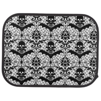 Halloween Damask Car Floor Mat
