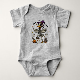 Halloween Dance Duck Baby Bodysuit