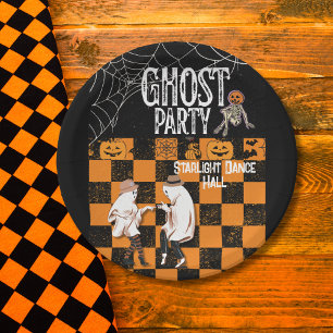 HALLOWEEN DANCE PAPER PLATES
