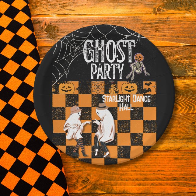 HALLOWEEN DANCE  PAPER PLATES (Creator Uploaded)