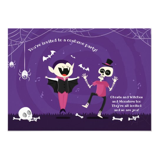 Halloween Dance Party Invitation