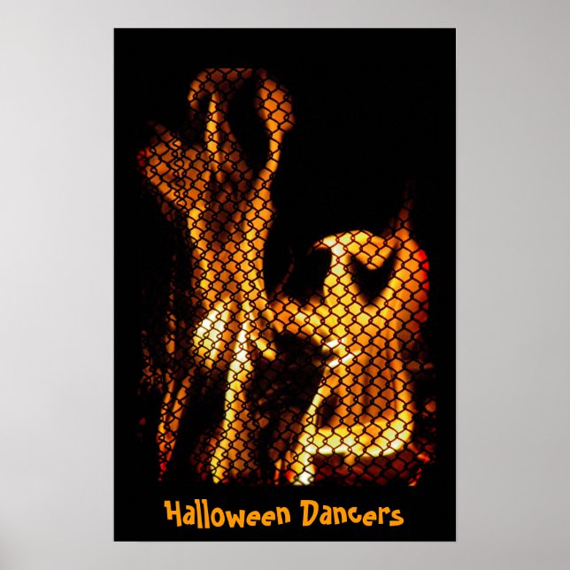 Halloween Dancers Poster (Front)