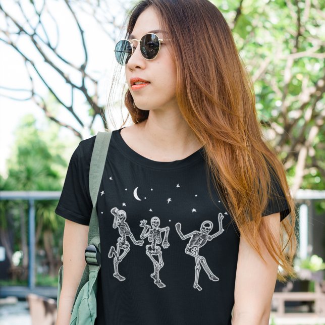 Halloween Dancing Skeletons   T-Shirt (Creator Uploaded)