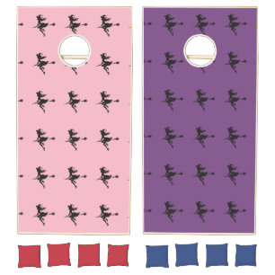 Halloween Dancing Skeletons Thunder_Cove Cornhole Set