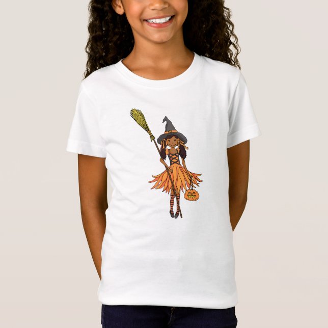 Halloween dark girls t-shirt (Front)