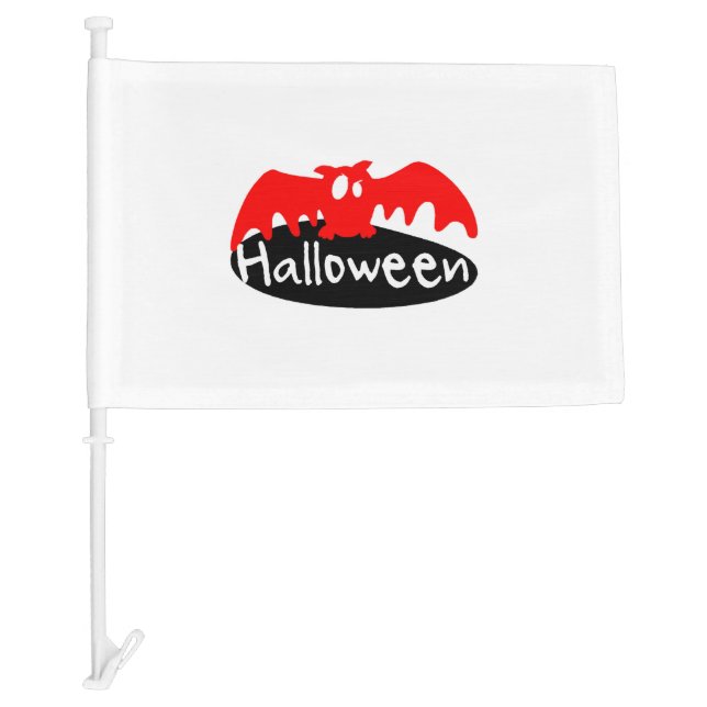 Halloween day car flag (Front)