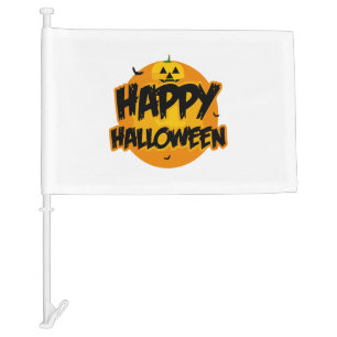 halloween day car flag