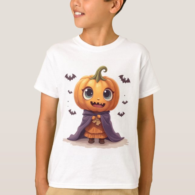 Halloween Day Character T-Shirt(edit) T-Shirt (Front)