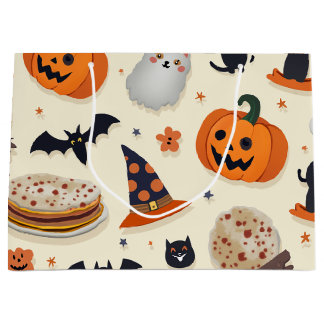 halloween day large gift bag