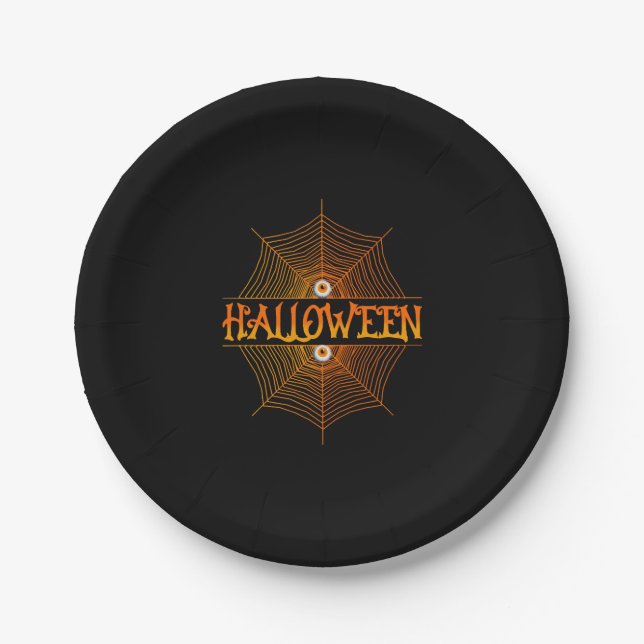 Halloween Day Paper Plates (Front)