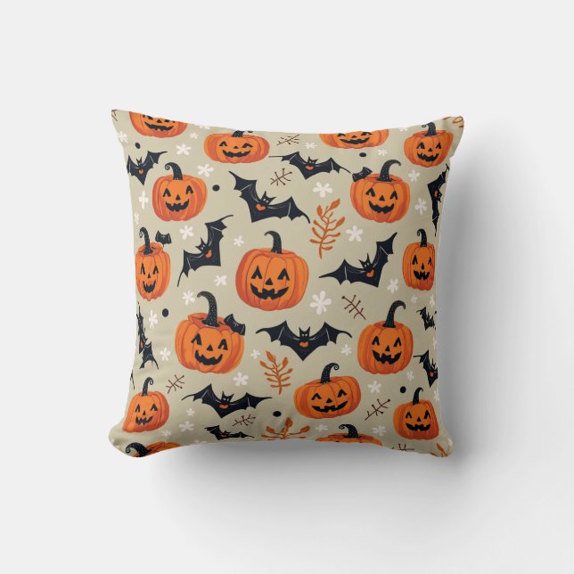 Halloween day pillow cushion (Front)