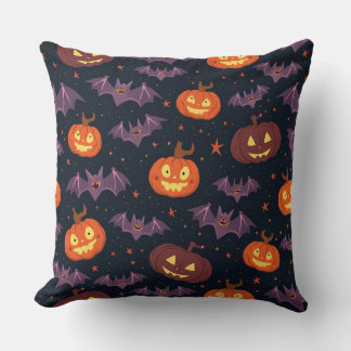 Halloween Day Throw Pillow