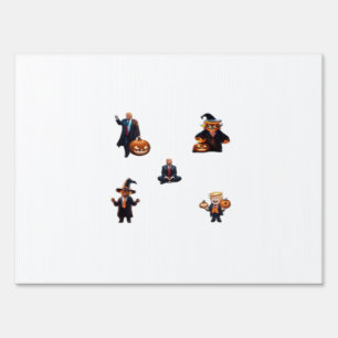 Halloween Day - Trumpkin Classic Sign