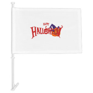 halloween Days Car Flag