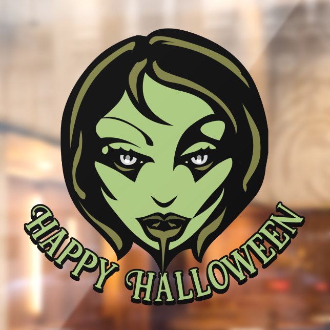 Halloween Decals Personalized Zombie Window Decals (Sheet 2)