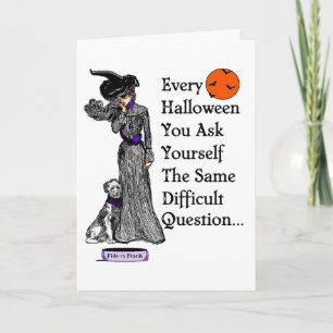 Halloween Decision Card