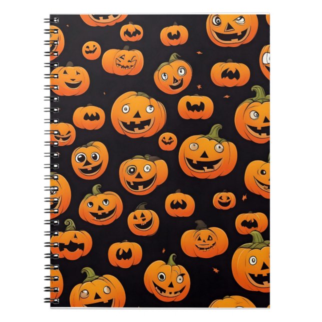 halloween decor design notebook (Front)