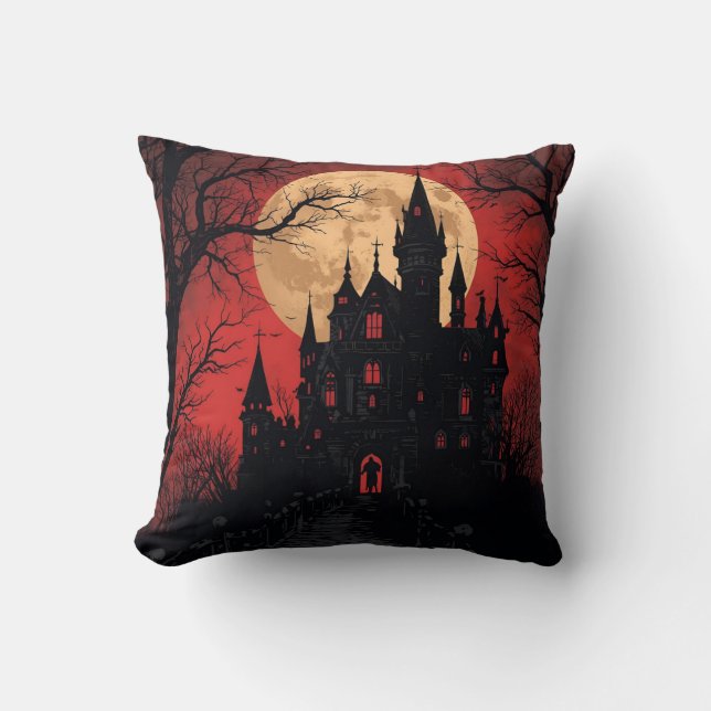 Halloween Decoration Cojin Throw Pillow (Front)