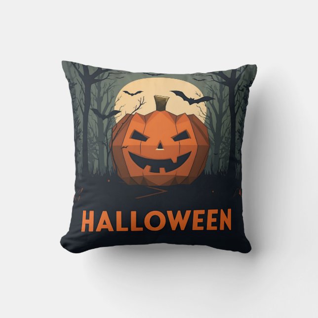 Halloween Decoration Cojin Throw Pillow (Front)